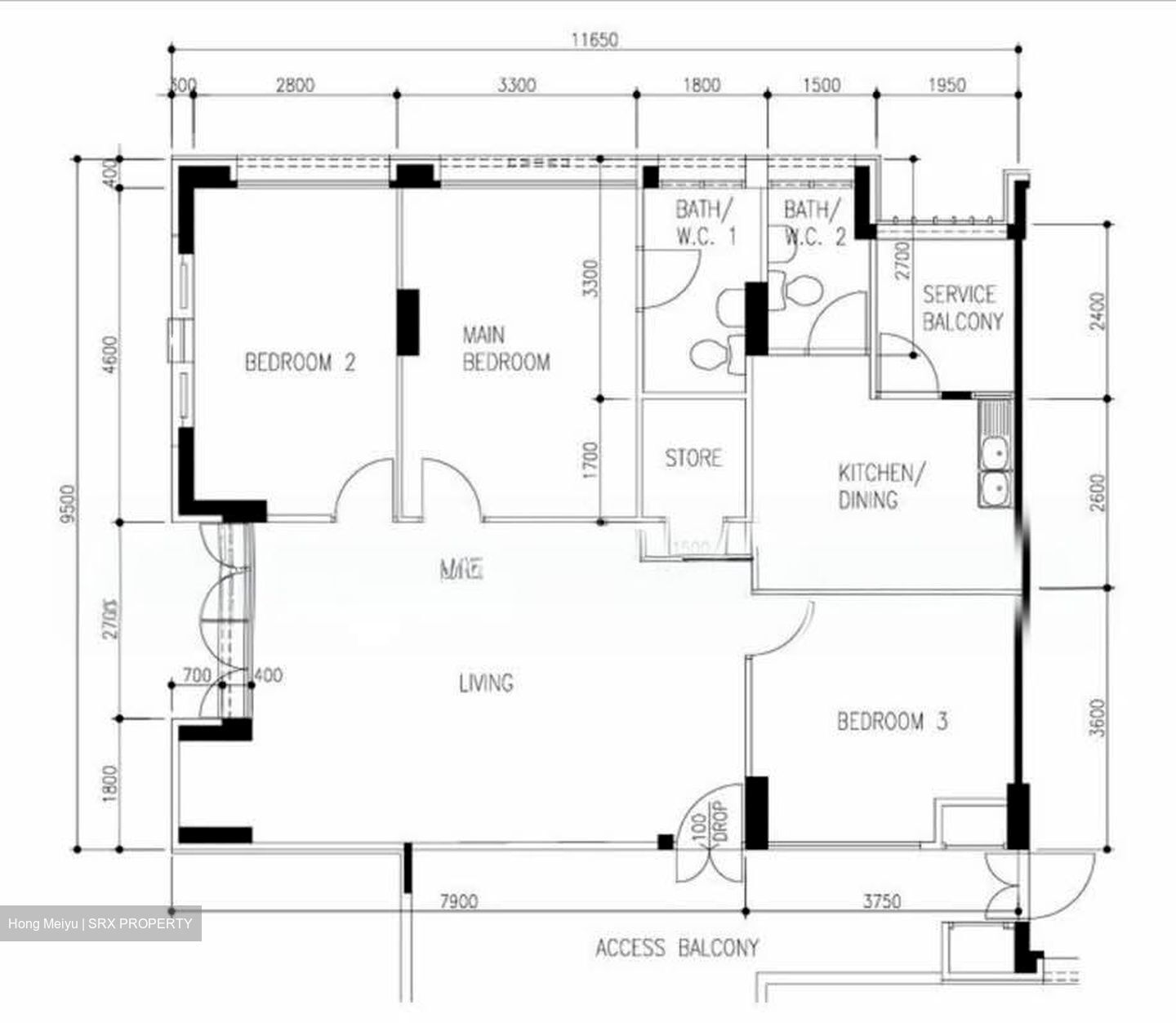 Blk 747 Pasir Ris Street 71 (Pasir Ris), HDB 4 Rooms #546549421